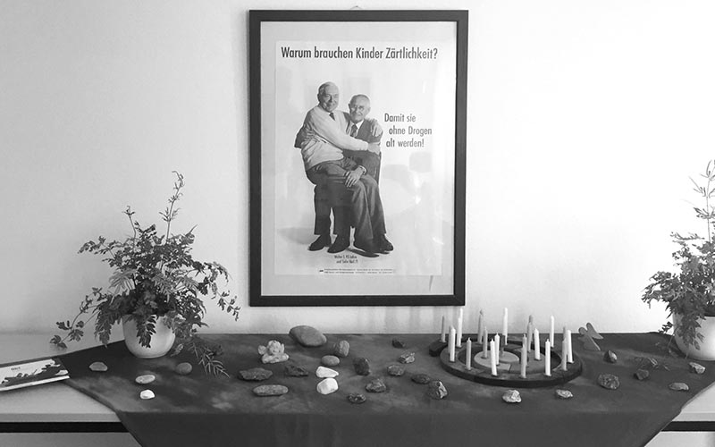 Gedenktag der verstorbenen Drogenabhängigen