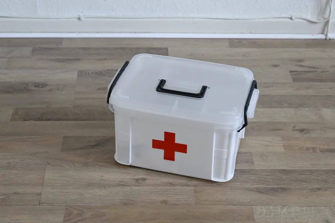 Medikamentenkoffer geschlossen