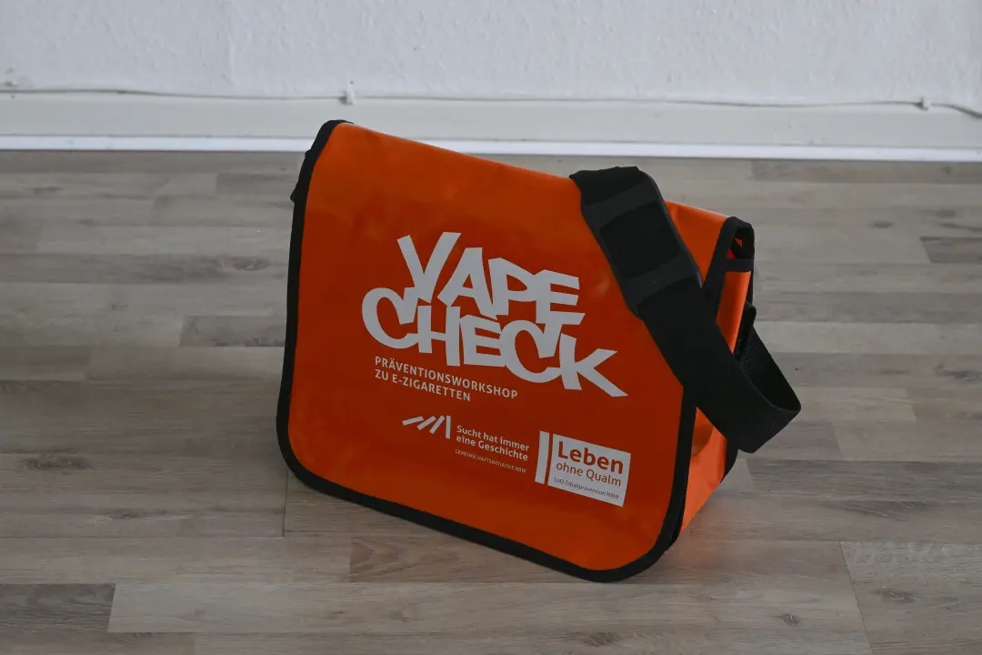 VapeCheck-Tasche geschlossen